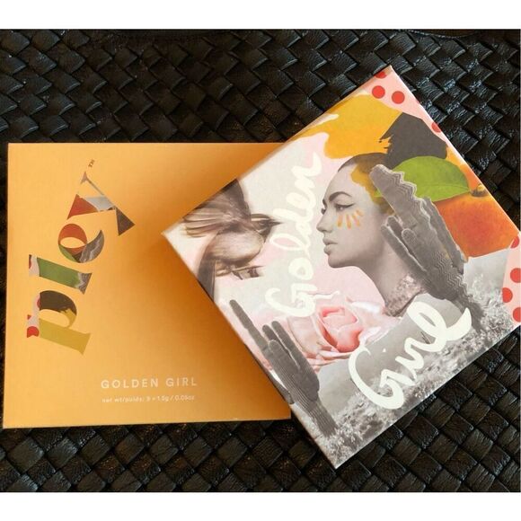 PLEY BEAUTY (by Urban Outfitters). NWT - Eyeshadow Palette in GOLDEN GIRL - Picture 4 of 13